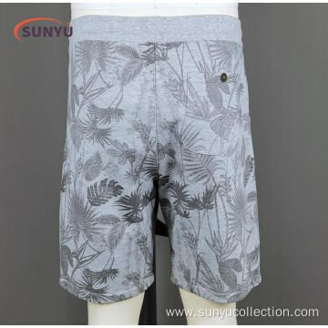 Men's allover printed CVC shorts